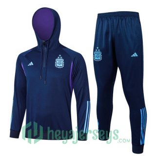 Tracksuit - Hooded Sweatshirt Argentina Blue Royal 2024/2025