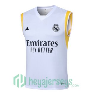 Soccer Vest Real Madrid White 2024/2025