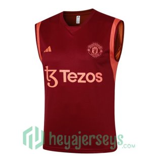 Soccer Vest Manchester United Red 2024/2025