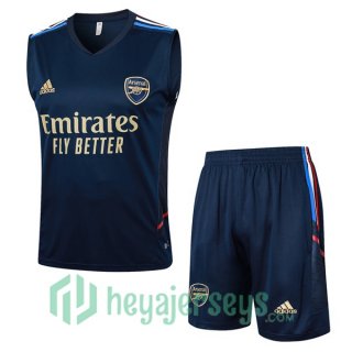 Soccer Vest FC Arsenal + Shorts Blue Royal 2024/2025