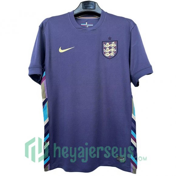 England Soccer Jerseys Away Purple Leak Version UEFA Euro 2024