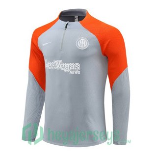 Training Sweatshirt Inter Milan Gray Orange 2024/2025