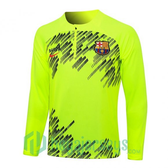 Training Sweatshirt FC Barcelona Green 2024/2025