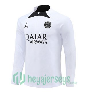 Training Sweatshirt JORDAN Paris Saint Germain White 2024/2025