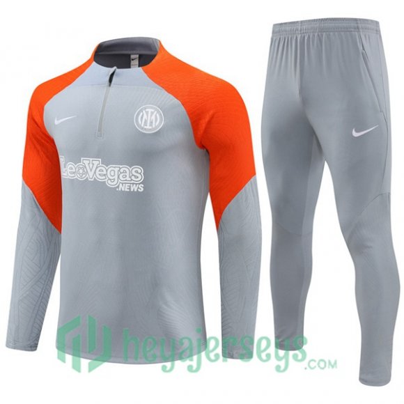 Tracksuit Inter Milan Gray Orange 2024/2025