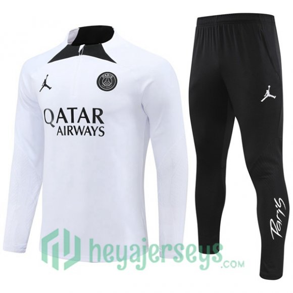 Tracksuit JORDAN Paris Saint Germain White 2024/2025