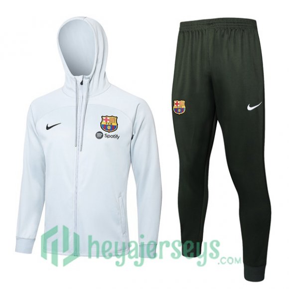 Tracksuit - Windbreaker FC Barcelona White 2024/2025