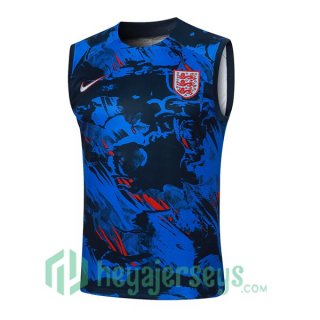 Soccer Vest England Blue 2024/2025