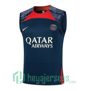Soccer Vest Paris Saint Germain Blue Royal 2024/2025