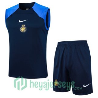 Soccer Vest Al-Nassr FC + Shorts Blue Royal 2024/2025