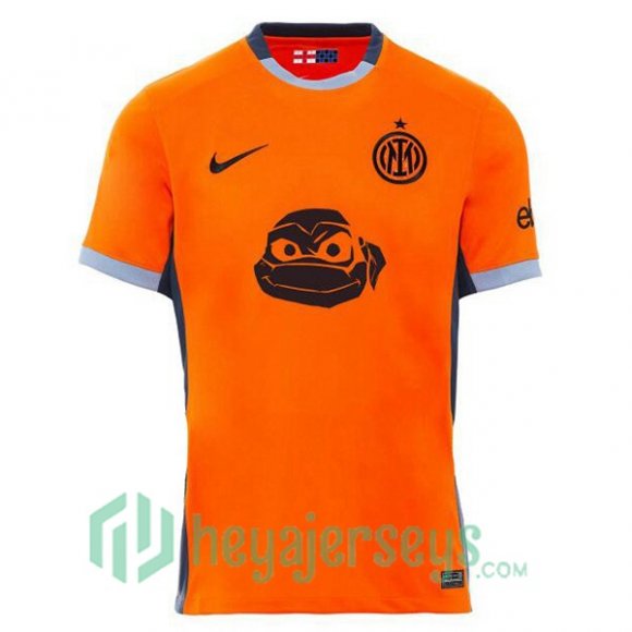Inter Milan Soccer Jerseys Third Special Edition Orange 2023/2024