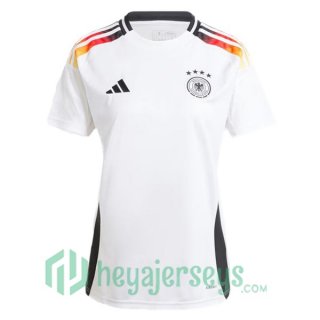 Germany Women Soccer Jerseys Home White UEFA Euro 2024