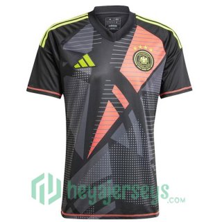 Germany Goalkeeper Soccer Jerseys Black 2024/2025