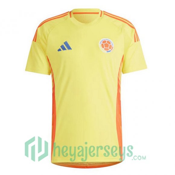 Colombia Soccer Jerseys Home Yellow 2024/2025