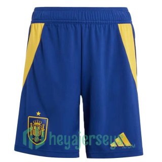 Spain Soccer Shorts Home Blue Royal 2024/2025