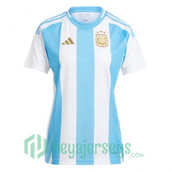 Argentina Women Soccer Jerseys Home Blue White 2024/2025
