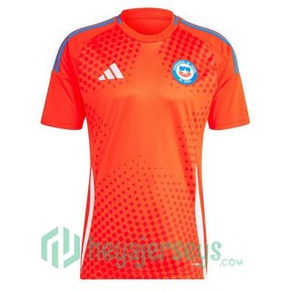 Chile Soccer Jerseys Home Red 2024/2025