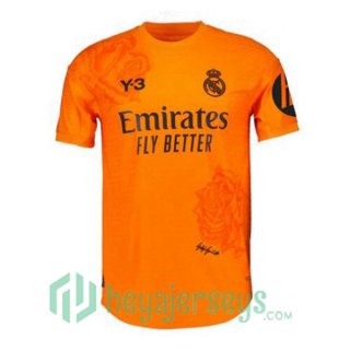Real Madrid Soccer Jerseys Goalkeeper Orange 2023/2024
