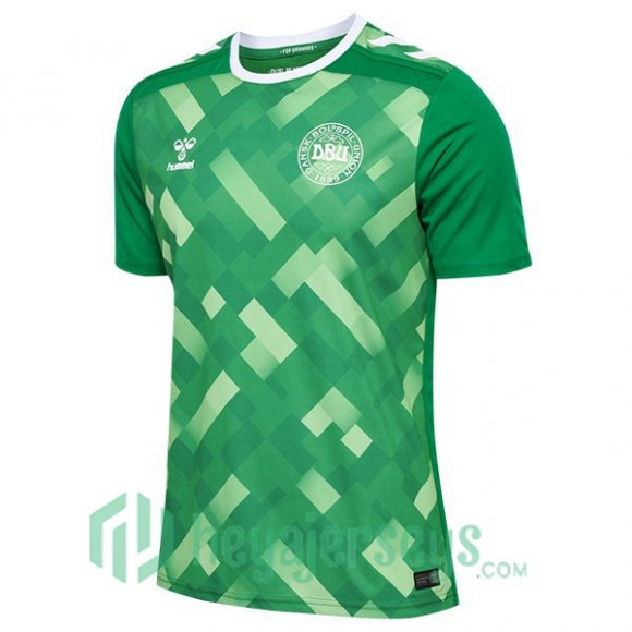 Denmark Soccer Jerseys Goalkeeper Green 2024/2025