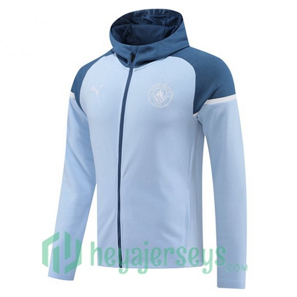 Hooded Sweatshirt Manchester City Blue 2024/2025