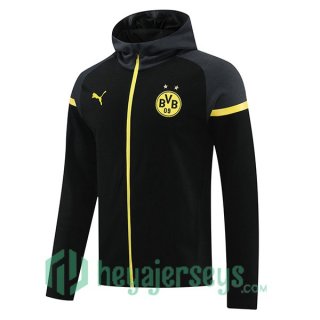 Hooded Sweatshirt Borussia Dortmund Black 2024/2025
