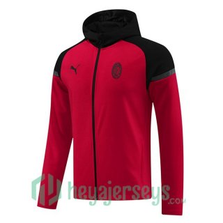 Hooded Sweatshirt AC Milan Red 2024/2025
