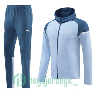 Tracksuit - Hooded Manchester City Blue 2024/2025