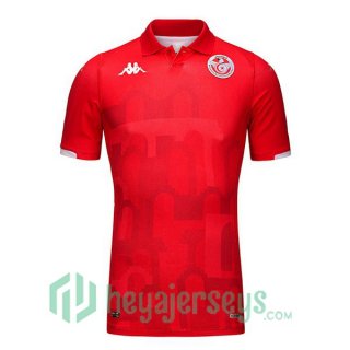 Tunisia Soccer Jerseys Home Red 2024/2025