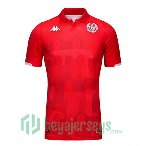 Tunisia Soccer Jerseys Home Red 2024/2025
