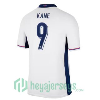 England (Kane 9) Home Soccer Jerseys White UEFA Euro 2024