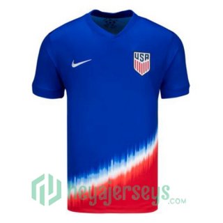 USA Away Soccer Jerseys Blue 2024/2025