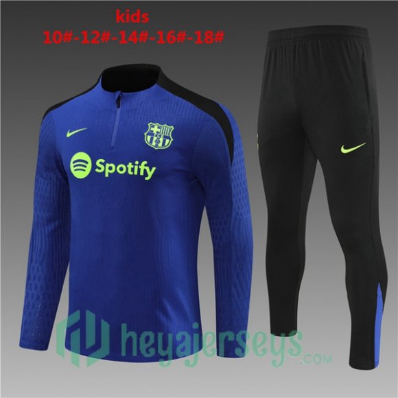 Tracksuit FC Barcelona Kids Blue 2024/2025