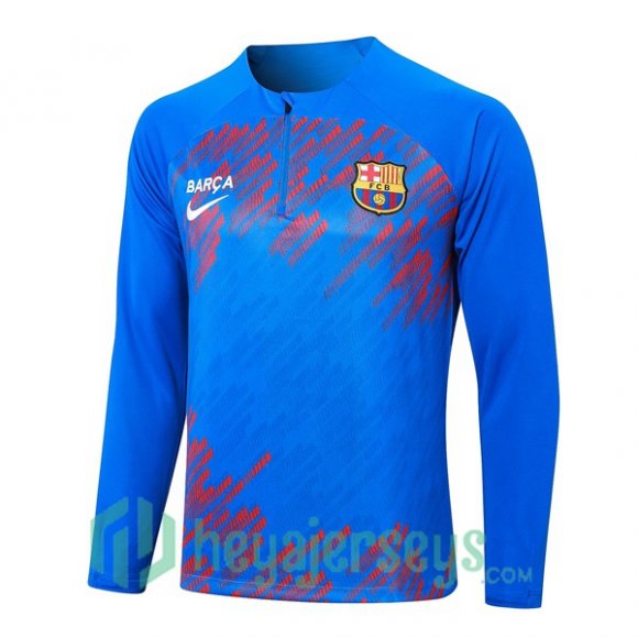 Training Sweatshirt FC Barcelona Blue 2024/2025