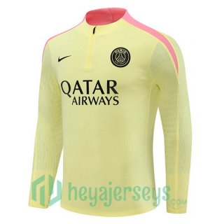 Training Sweatshirt Paris Saint Germain Yellow 2024/2025