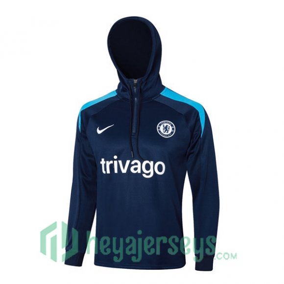 Hooded Sweatshirt FC Chelsea Blue Royal 2024/2025