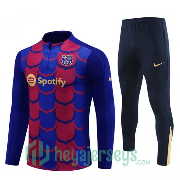 Tracksuit FC Barcelona Blue Red 2024/2025