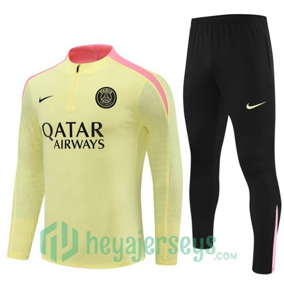 Tracksuit Paris Saint Germain Yellow 2024/2025