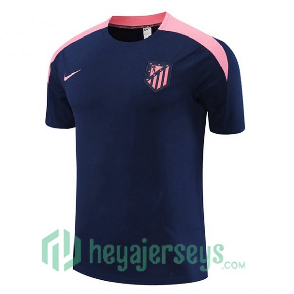 Atletico Madrid Training T-Shirts Blue Royal 2024/2025