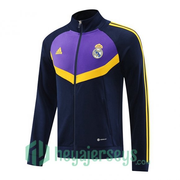 Training Jacket Real Madrid Blue Royal Purple 2024/2025