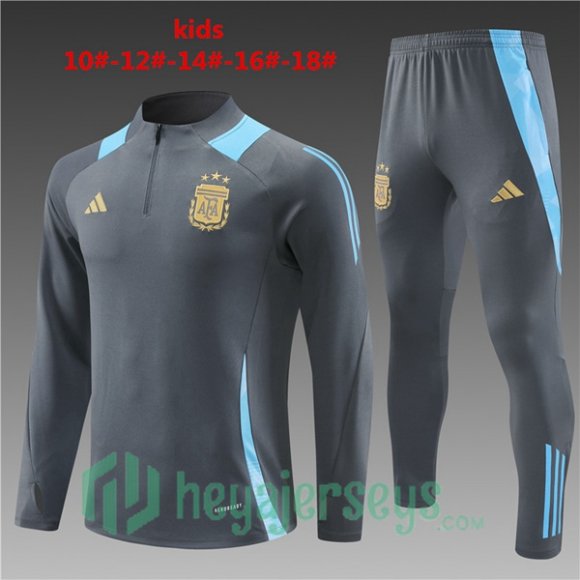 Tracksuit Argentina Kids Gray 2024/2025