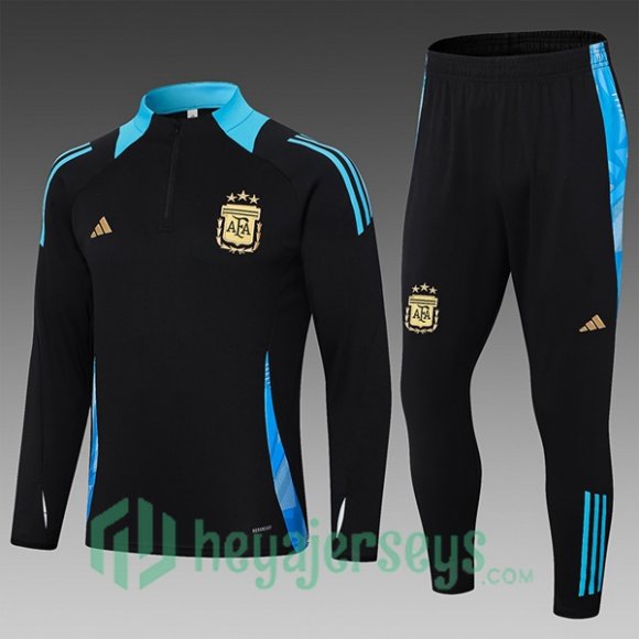 Tracksuit Argentina Kids Black 2024/2025