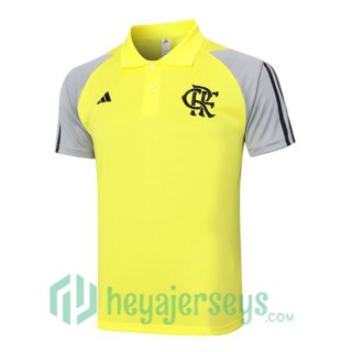 Soccer Polo Flamengo Yellow 2024/2025