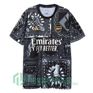 FC Arsenal Training T-Shirts Black 2024/2025