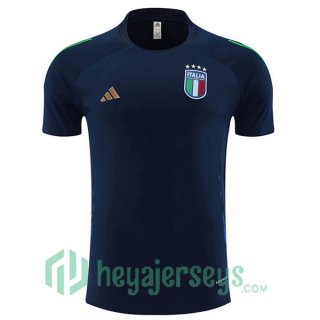 Italy Training T-Shirts Blue Royal 2024/2025