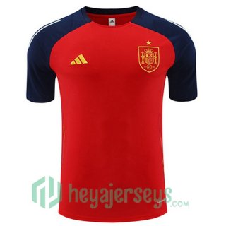 Spain Training T-Shirts Red 2024/2025