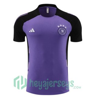 Germany Training T-Shirts Purple 2024/2025