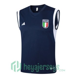 Soccer Vest Italy Blue Royal 2024/2025