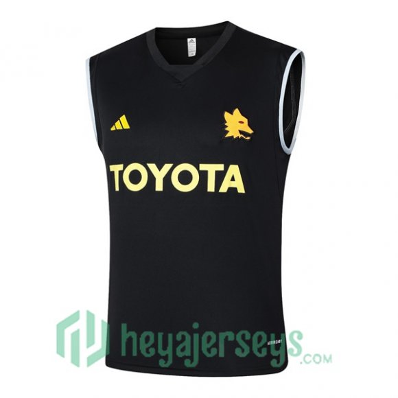 Soccer Vest AS Roma Black 2024/2025