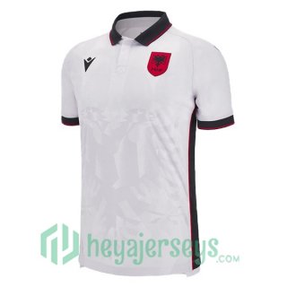Albania Away Soccer Jerseys White 2023/2024