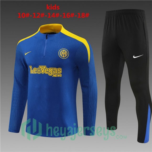 Tracksuit Inter Milan Kids Blue 2024/2025